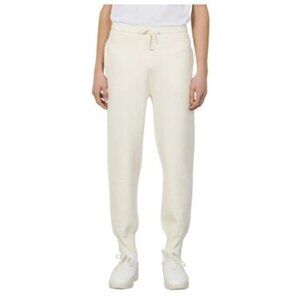 NWT Sandro Men's E22 Home Sweatpants Joggers Cream White Size XXL $340 [jb]